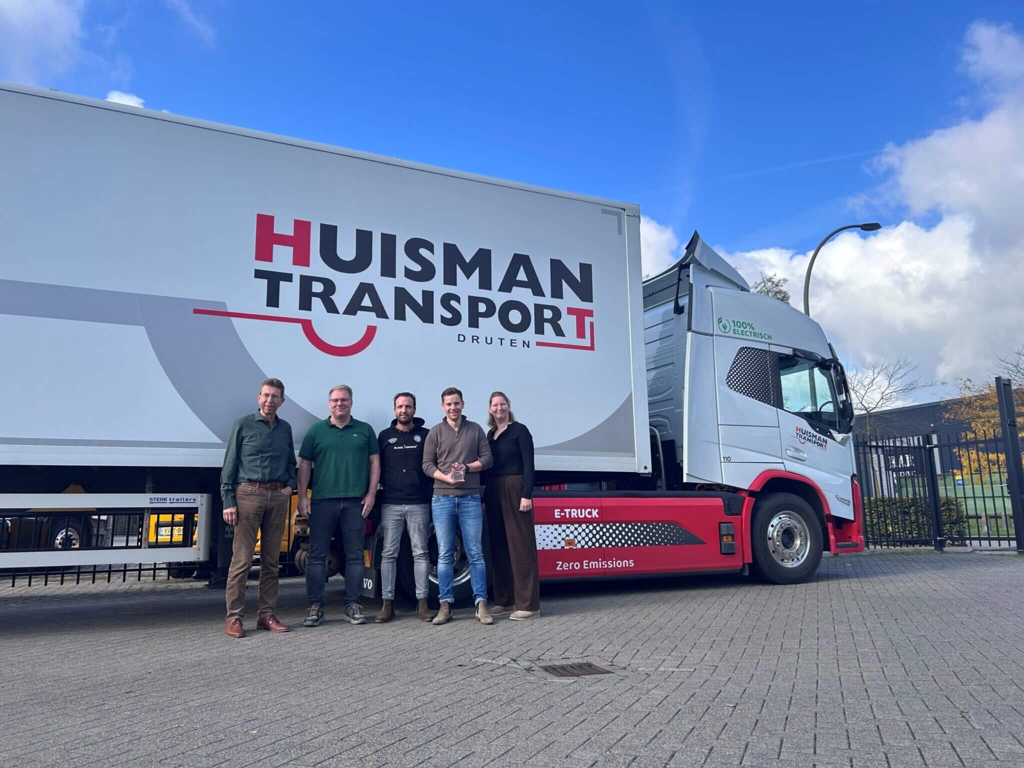 1e Lean & Green Star voor Huisman Transport